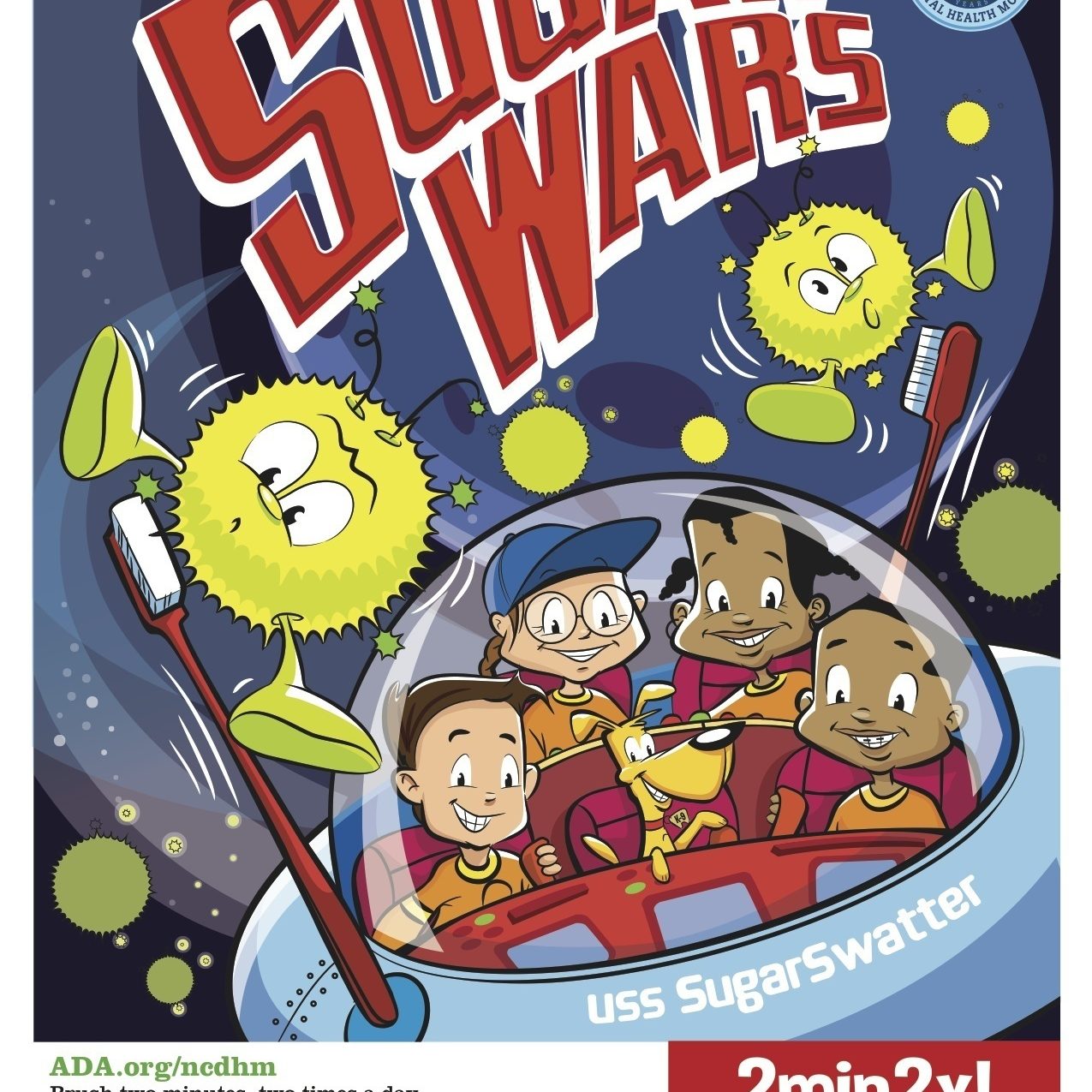 sugar wars coloring book
